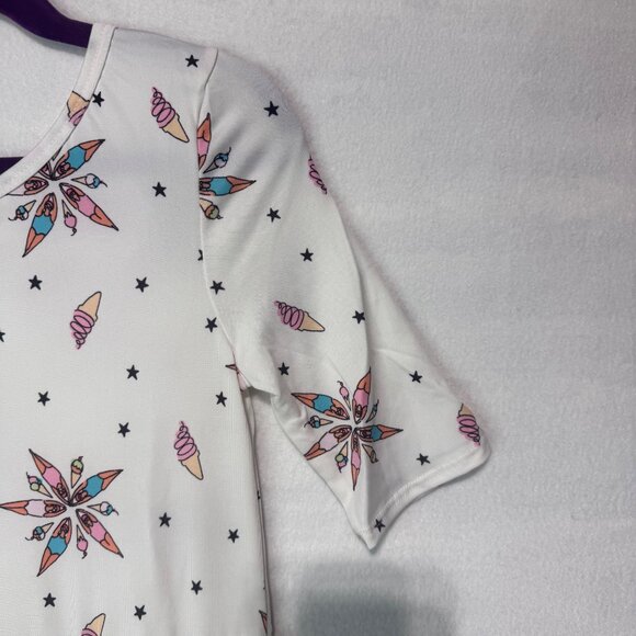 Dotdotsmile Dress Size 8/10 Ice Cream Print New With Tags - Picture 3 of 8